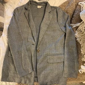 Plaid Blazer